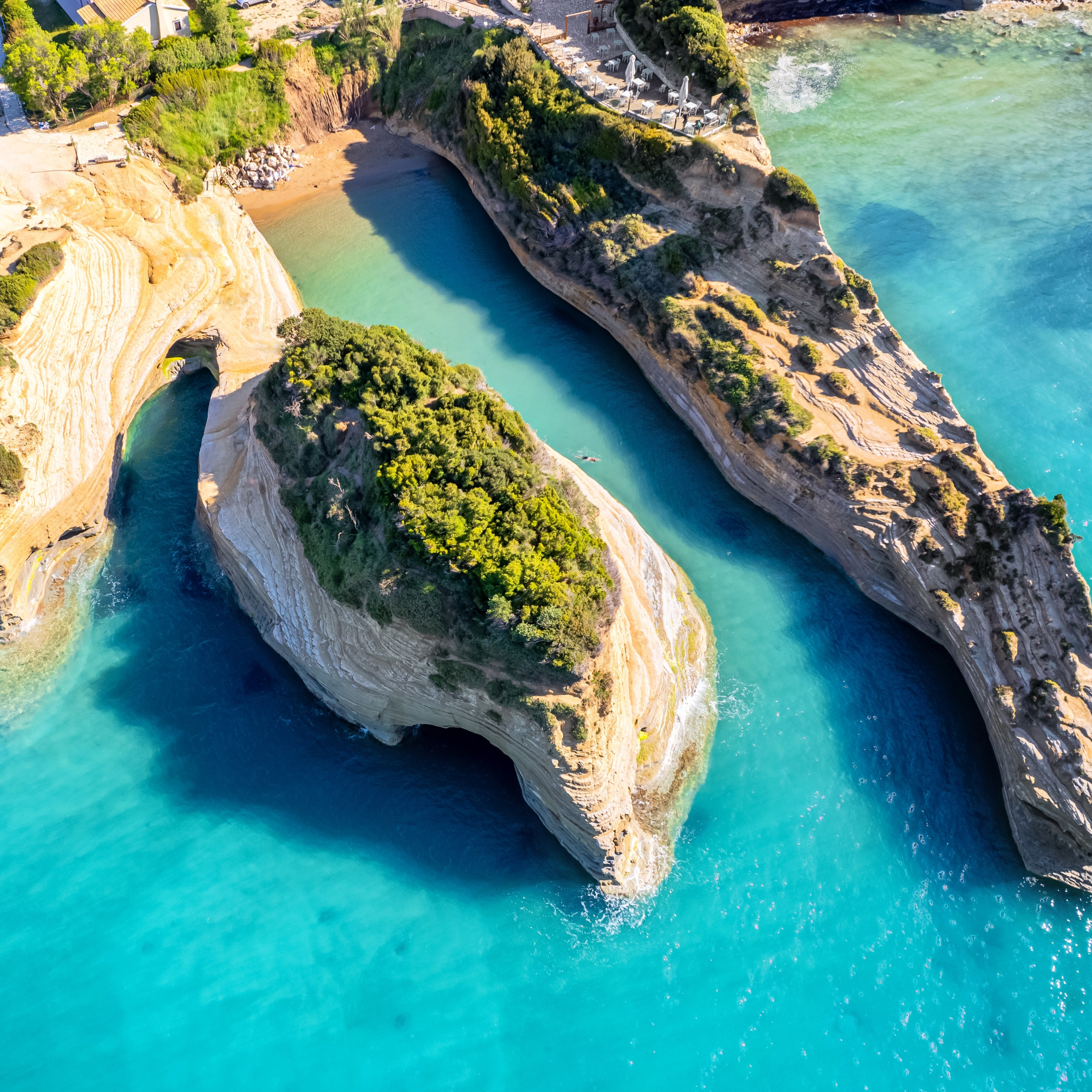 Canal d'Amour &;Paleokastritsa by Private Cruise